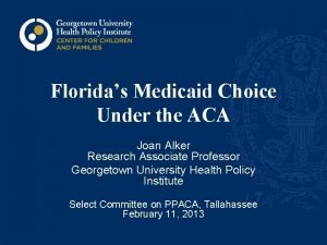 Medicaid eligibility florida