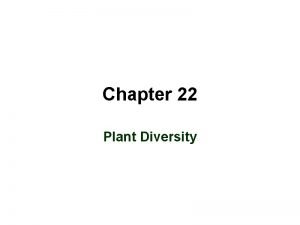 Chapter 22 plant diversity answer key
