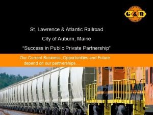 St lawrence & atlantic railroad