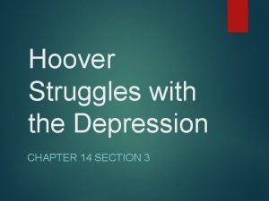 Hoover struggles with depression Hoover struggles with depression
