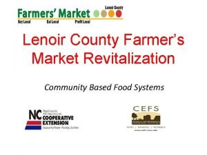 Lenoir county farmers market