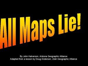 Arizona geographic alliance maps