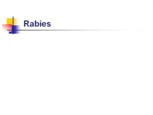 Rabies virus incubation period Rabies virus incubation period