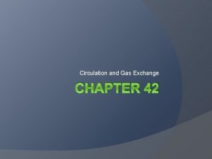 Circulation and Gas Exchange CHAPTER 42 Overview Trading
