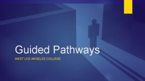 Cccco guided pathways
