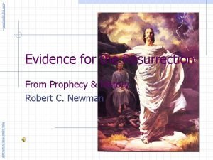 newmanlib ibri org Evidence for the Resurrection Abstracts