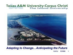 Adapting to ChangeAnticipating the Future CLJCLJ 9292020 1