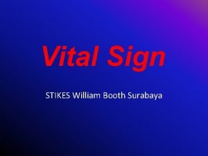 Stikes william booth Stikes william booth