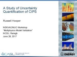 A Study of Uncertainty Quantification of CIPS Russell
