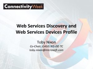Web services for devices