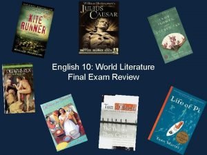 World literature in english