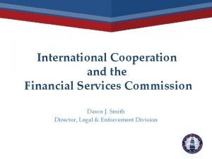International financial services commission