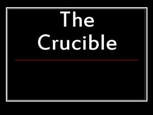 How is the crucible unlike the salem witch trials?