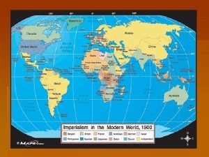 The policy in which stronger nations