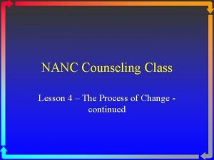 Nanc counselors near me