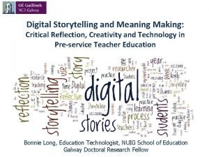 Digital storytelling meaning