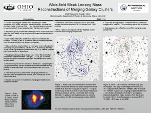 Widefield Weak Lensing Mass Reconstructions of Merging Galaxy