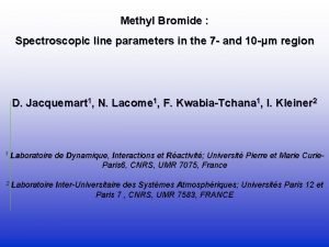 Methyl Bromide Spectroscopic line parameters in the 7