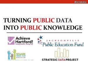 telldata TURNING PUBLIC DATA INTO PUBLIC KNOWLEDGE telldata