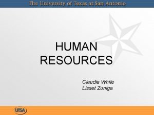Human resources claudia