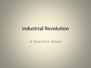 Population explosion industrial revolution