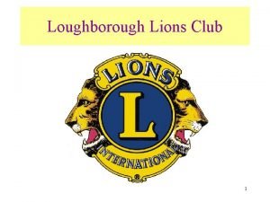 Loughborough lions