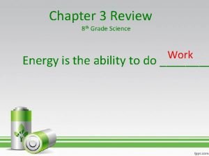 Chapter 3 review 8th grade science