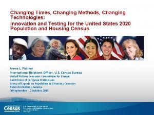 Changing Times Changing Methods Changing Technologies Innovation and