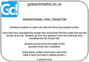 Find the area of the compound shape