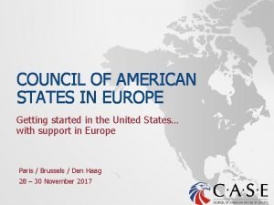 Council of american states in europe