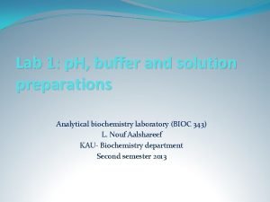 Buffer solution definition