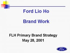 Ford lio ho motor