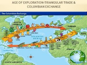 Triangular trade columbian exchange