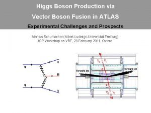 Higgs Boson Production via Vector Boson Fusion in