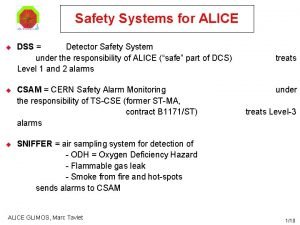 Alice-dss