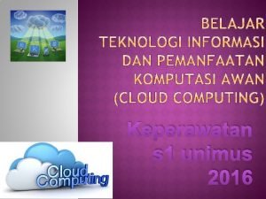 Keperawatan s 1 unimus 2016 Ketersambungan Interconnectivity Kemampuan