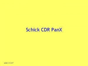 Schick CDR Pan X Updated 04 12 2017
