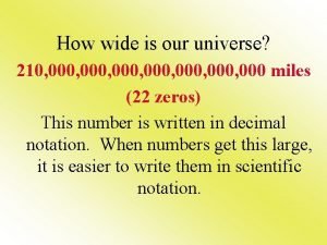 How wide is our universe 210 000 000