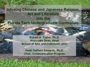 Infusing Chinese and Japanese Religion Art and Literature