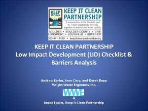 Keep it clean partnership