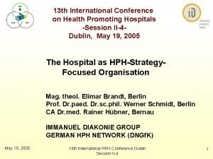 Hph conference