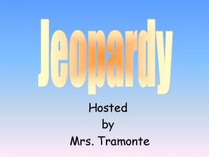 Hosted by Mrs Tramonte Vocabulary Renaissance Famous People