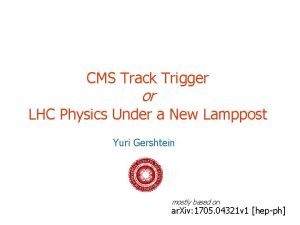 CMS Track Trigger or LHC Physics Under a