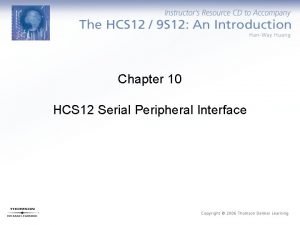Serial peripheral interface standard
