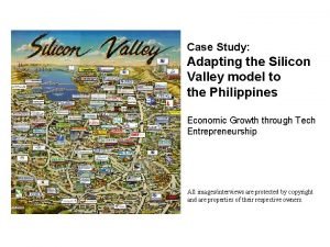 The story of silicon valley case study