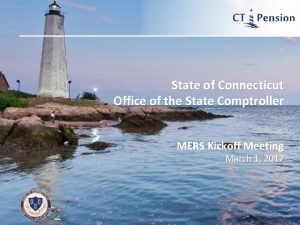 State of Connecticut Office of the State Comptroller