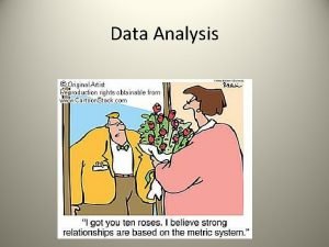 Data Analysis Systme Internationale dUnits SI Base Units