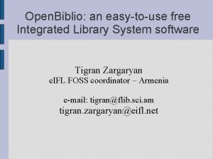 Openbiblio download