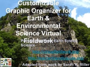 Earth system science graphic organizer