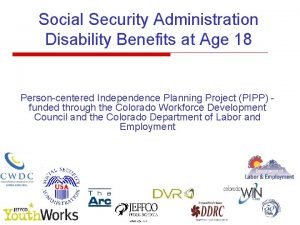 Social Security Administration Disability Benefits at Age 18